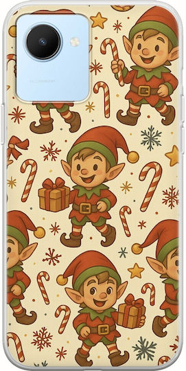 Festive Friends Elf Realme Narzo 50i Prime Flexible Tpu Διάφανη Σιλικόνη