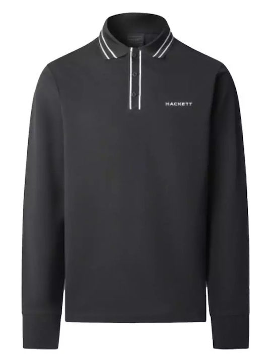 Polo Μπλούζα Μακρυμάνικη Black