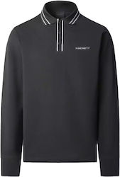 Hackett Polo Blouse Black Hackett Polo Blouse Black