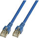 EFB SF/UTP Cat.5e (Gigabit) Καλώδιο Δικτύου Ethernet 2m Μπλε