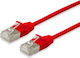 Equip F/FTP Cat.6a Gigabit Network Cable Ethernet 1.5m Red