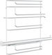 1x Telescopic Extraction Oven Rail Silver