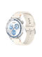 Curea Silicon Bej (Huawei Watch GT/GT Pro 2/3/4/5 / Ultimate 46mm)