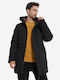 Winter Jacket Parka Waterproof Black