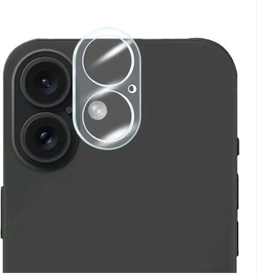 Moxom Camera Protection Tempered Glass for the iPhone 16, iPhone 16 Plus