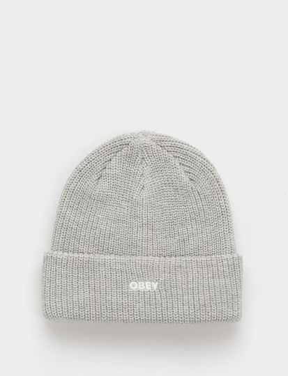 Future Beanie Männer Beanie Gestrickt in Gray Farbe