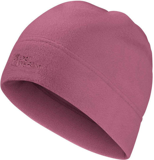 Real Stuff Beanie Unisex Fleece Beanie Knitted in Purple color
