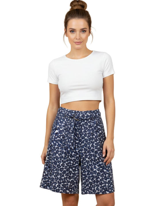 Femei Pantaloni scurți Navy Floral