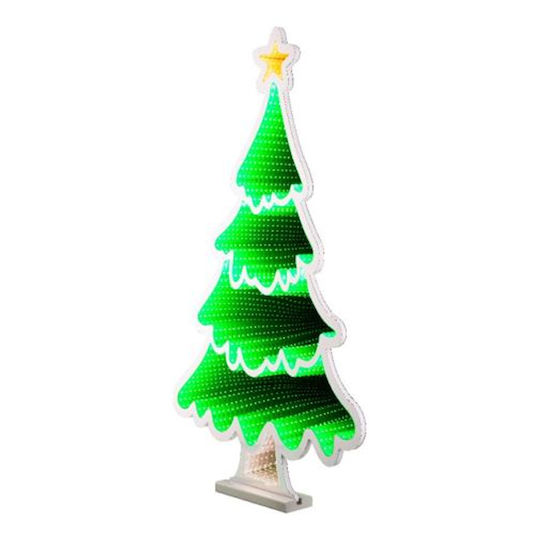 Χριστουγεννιάτικο Φωτιστικό Lumineo Neon Infinity Light Δέντρο 142 Leds 40cm 487903