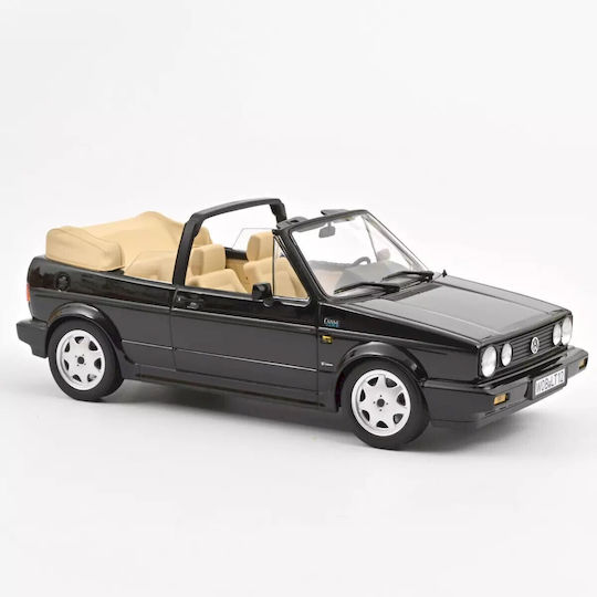 1/18 Volkswagen Golf Mk I Cabriolet 1991 Black Sealed Body