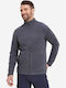 Men's Fleece Cardigan Grey