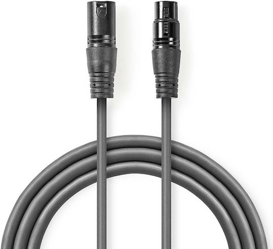 Nedis Kabel XLR-Stecker - Gray 5m COTH15012GY50