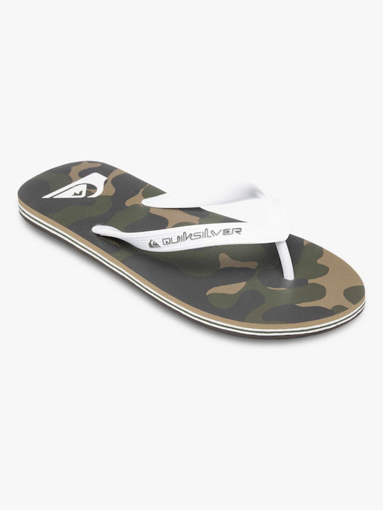 Quiksilver Molokai Art Ανδρικά Flip Flops Γκρι