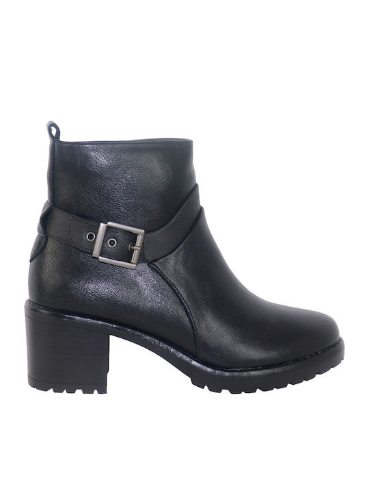 Stiefeletten Damen Schwarz