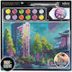 Nice Diamantiny Level Up Creative Mosaic Game Set City Night Multicolored Diamonds 96312 6+ Years
