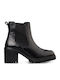 Leather Women's Chelsea Boots Black