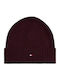 Flag Beanie Unisex Beanie Knitted in Red color