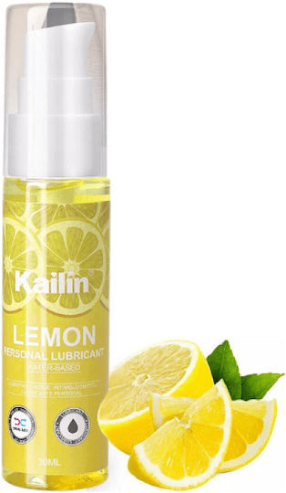 Kailin Fruitastic Lemon Flavoured Water Based Lubricant Lemon Flavour 30ml 