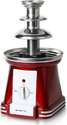 Emerio Red Chocolate Fountain with 3 Flats 90W