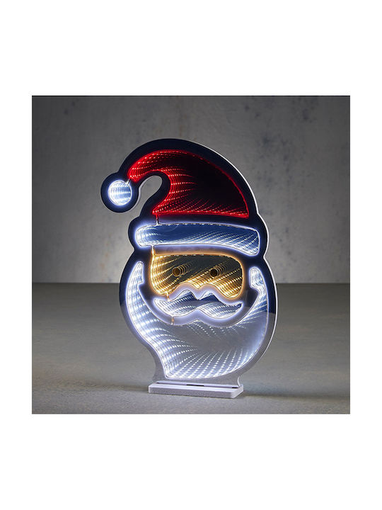 Luminat Decorativ Moș Crăciun Electrică Roșuς 30cm.
