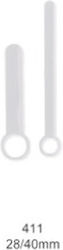 Metal Clock Hand 28/40mm White