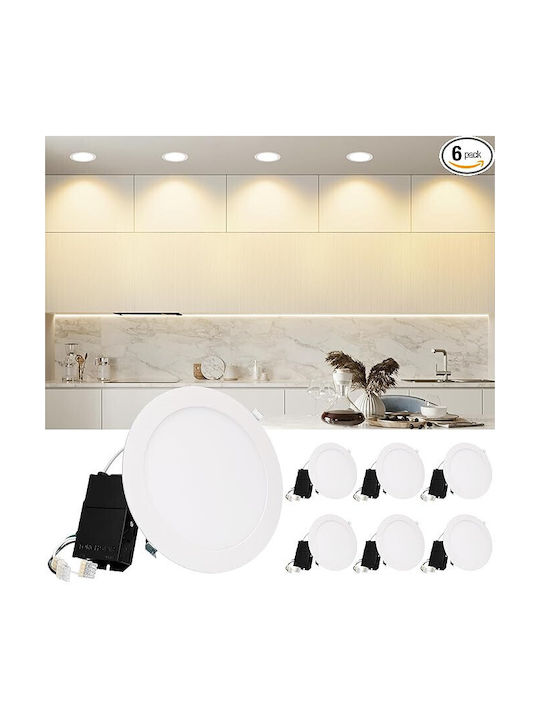 Lightplanet Spot Încorporat cu LED Integrat și Lumină Alb Natural 1buc Lightplanet Spot Încorporat cu LED Integrat și Lumină Alb Natural 1buc