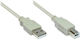 Good Connections USB 2.0 Cable USB-A male - Γκρι 1m 2510-1OF