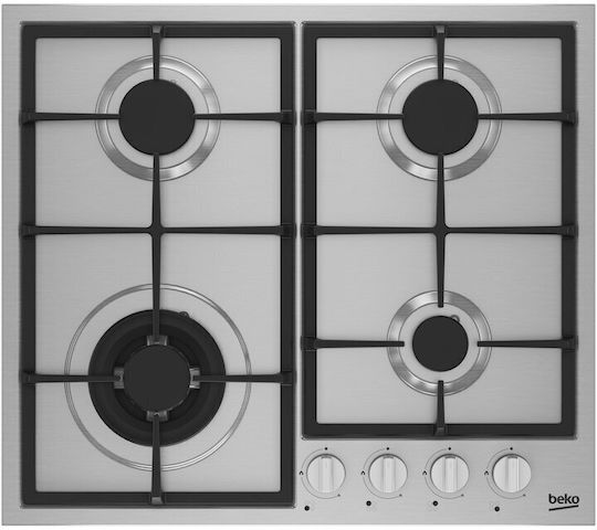 Beko Εστία Υγραερίου Αυτόνομη 56x49εκ. Γκρι