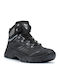 Marwells Herren Wanderstiefel Wasserdicht Schwarz