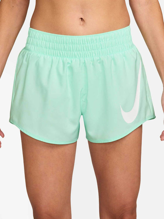 Nike Γυναικείο Δερμάτινο Σορτς Dri-Fit Br Green