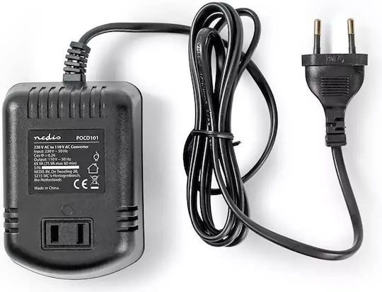 Voltage Converter 220v-110v 75w Usa Output Nedis