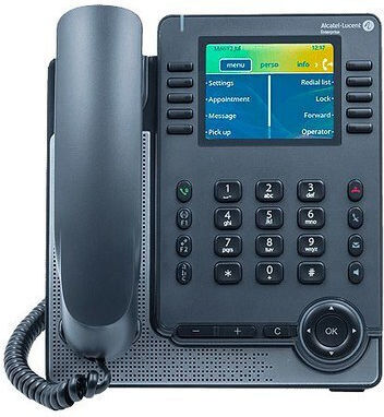 Alcatel Ale-30h С кабел Телефон IP Сив