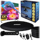 Berdsen Bd-955 Black Ultra Hd 4k Indoor Outdoor Tv Antenna