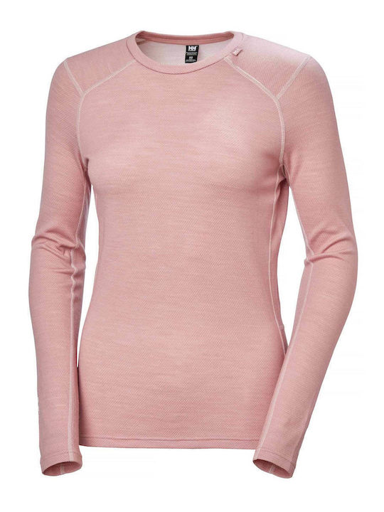 Helly Hansen Damen Thermo Langarmshirt Rosa
