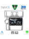 Digital IQ Car Audio System Hummer H2 2008-2009 (Bluetooth/USB/WiFi/GPS/Apple-Carplay/Android-Auto) with Touch Screen 9"