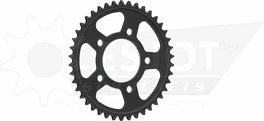Esjot Pinion Spate Oțel 525 Negru 42 Dinți 50-29053-42