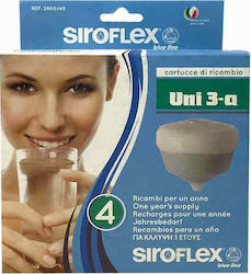 Siroflex από Ενεργό Άνθρακα Uni 3-a 4τμχ