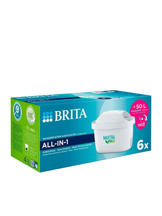 Brita Water Filter Cartridge for Jug Maxtra Pro All-in-1