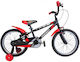 Energy 14" Kinder Fahrrad BMX Schwarz