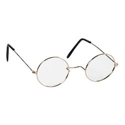 Fun Fashion Accesoriu De Crăciun Ochelari Rotunzi 180689
