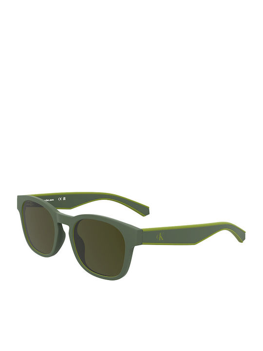 Calvin Klein Unisex Ochelari de soare cu Verde ...