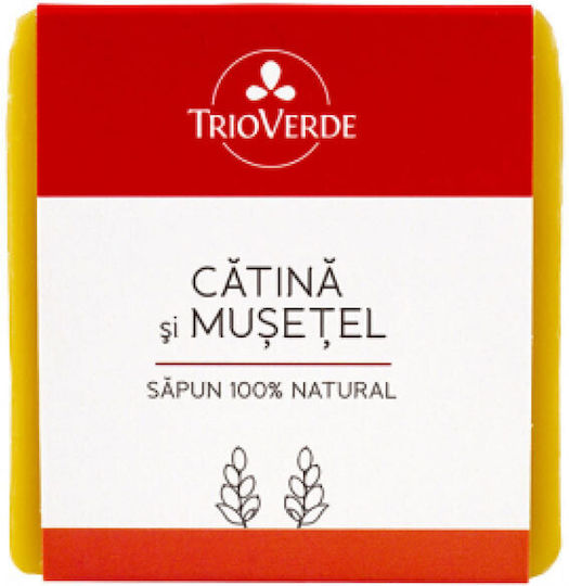 Săpun 100% Natural Cătină și Mușețel Trio Verde 110g