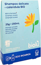 Șampon Pudră Organic cu Gălbenele 25g Eco-refill Biolu Șampon Pudră Organic cu Gălbenele 25g Eco-refill Biolu
