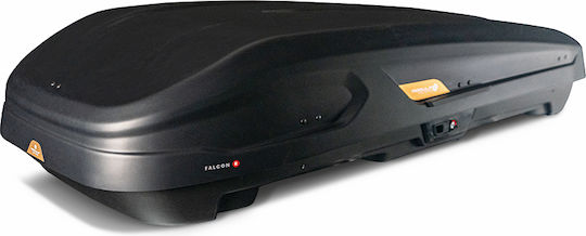 Modula Falcon R Car Roof Box with Dual-Side Opening 550lt Black Matt with Embossed Texture