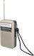 PR-1013 Mini Radio Rechargeable with USB Bronze