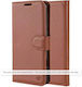 Case Honor 400 Smart X7d 4g Skyddar Innovation Leather Folio Book Type Inner Wallet Premium Finishes Set Sticker Brown