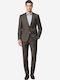 Men's Suit Slim Fit Brown