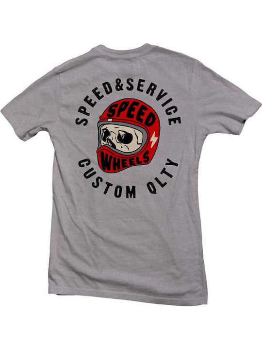 Gasoline T-shirt Gray Gasoline T-shirt Gray