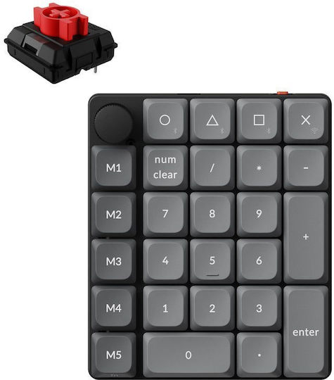 Keychron K0 Max K0M-H1 Безжична Bluetooth Цифрова Клавиатура Съвместима с Mac
