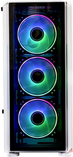 ProGaming Bastion Desktop PC (Ryzen 5-5600X/32GB DDR4/1TB SSD/Radeon RX Vega 56/Windows 11 Home) Alb
